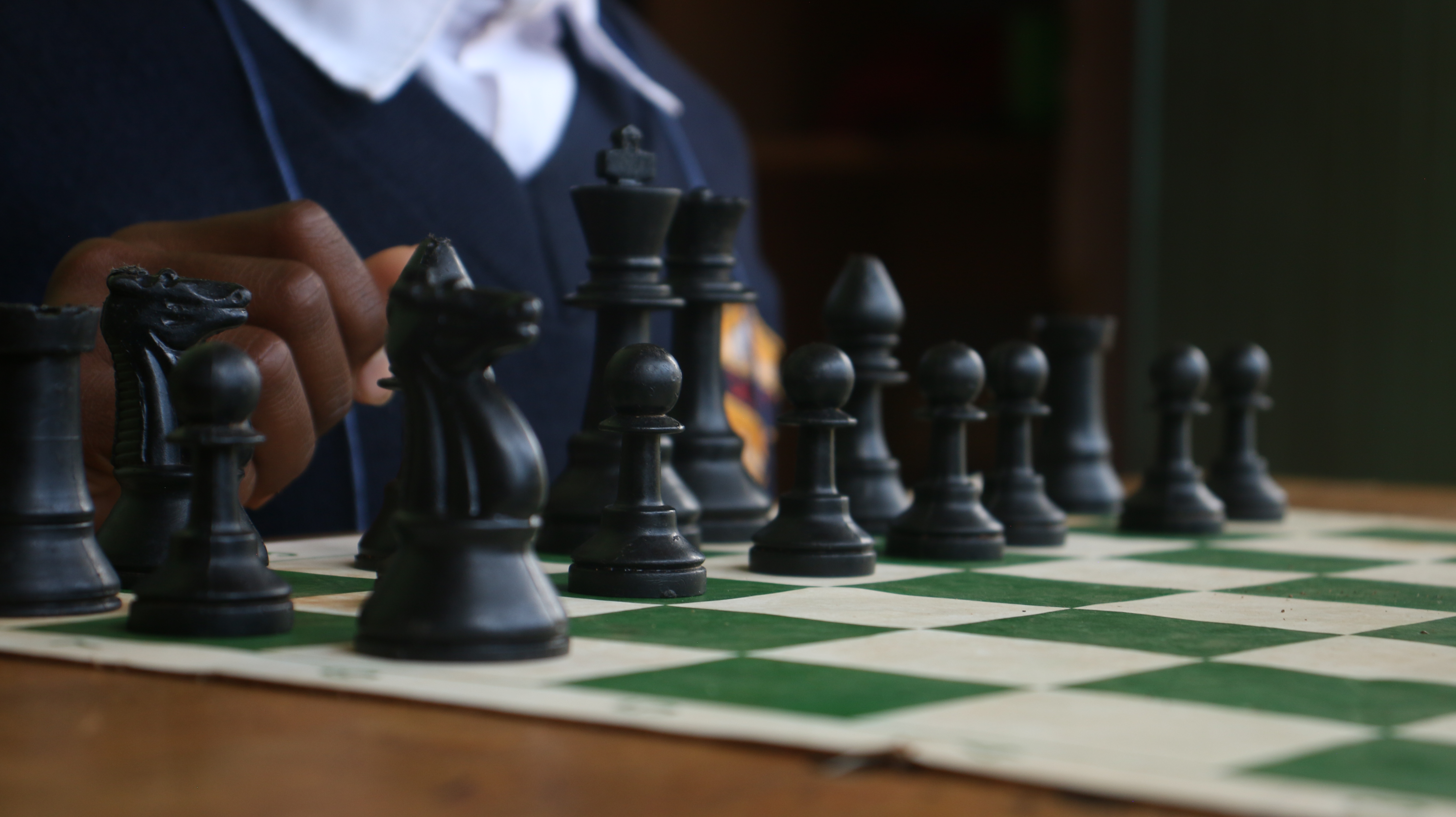 Chess club practice at Sikri Junior Academy Oyugis